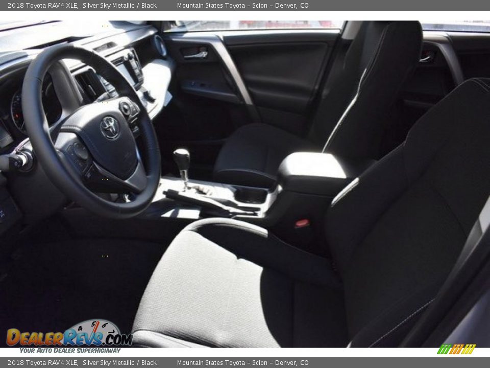 2018 Toyota RAV4 XLE Silver Sky Metallic / Black Photo #6