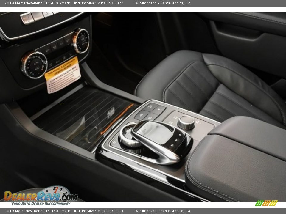 2019 Mercedes-Benz GLS 450 4Matic Iridium Silver Metallic / Black Photo #7