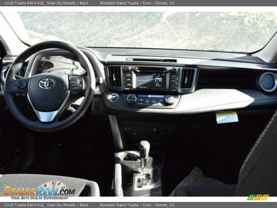 2018 Toyota RAV4 XLE Silver Sky Metallic / Black Photo #8