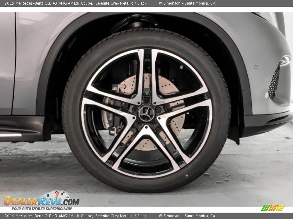 2019 Mercedes-Benz GLE 43 AMG 4Matic Coupe Selenite Grey Metallic / Black Photo #9