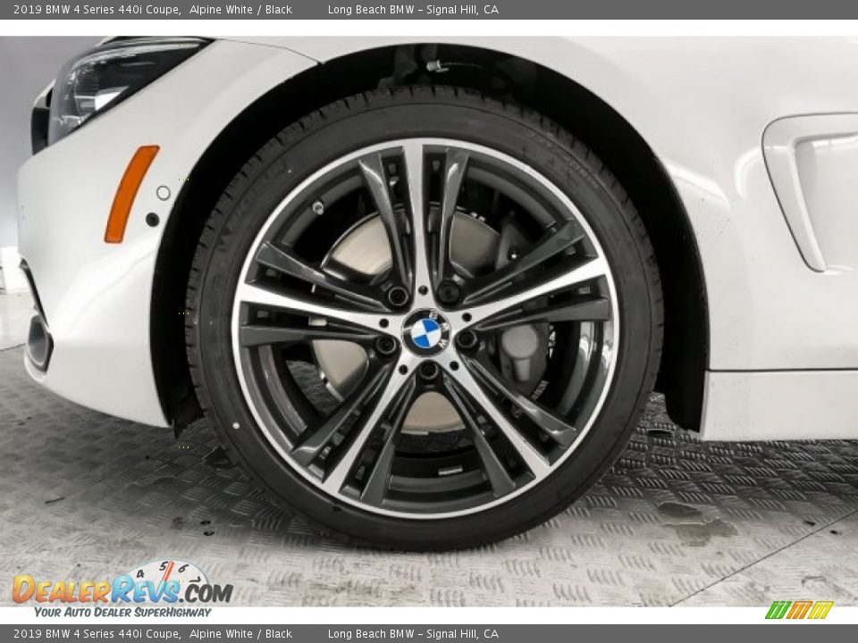2019 BMW 4 Series 440i Coupe Alpine White / Black Photo #9