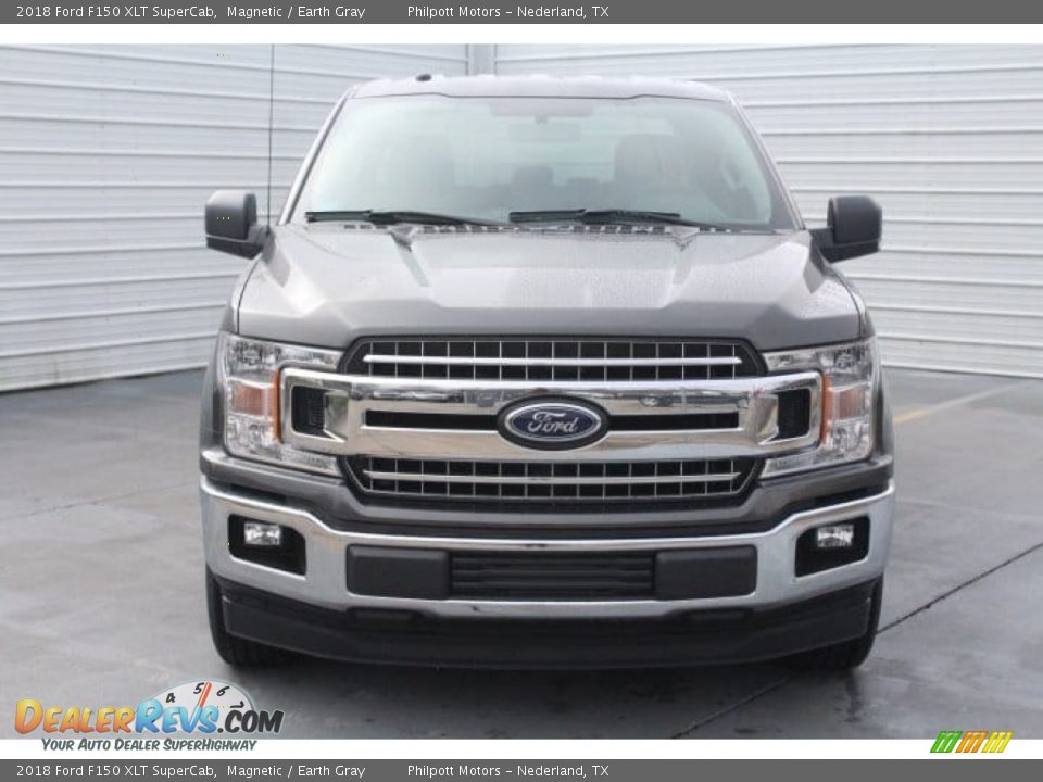 2018 Ford F150 XLT SuperCab Magnetic / Earth Gray Photo #2