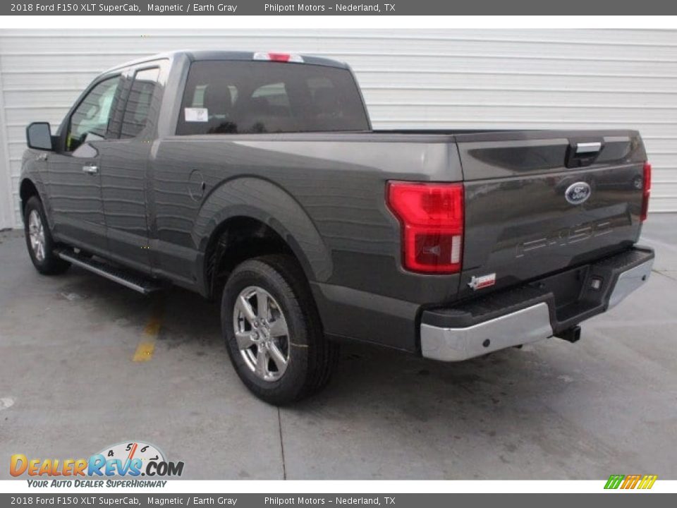 2018 Ford F150 XLT SuperCab Magnetic / Earth Gray Photo #8
