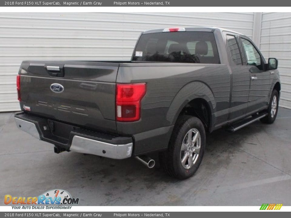 2018 Ford F150 XLT SuperCab Magnetic / Earth Gray Photo #10