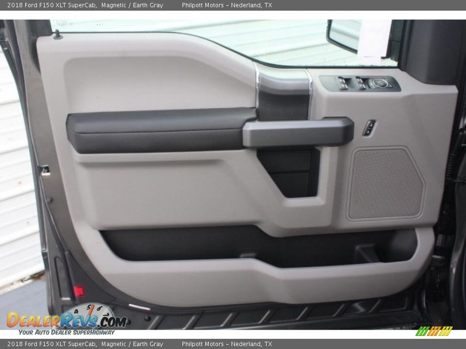2018 Ford F150 XLT SuperCab Magnetic / Earth Gray Photo #14