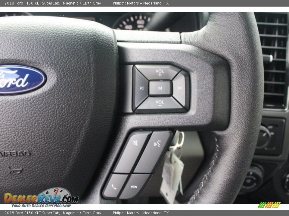 2018 Ford F150 XLT SuperCab Magnetic / Earth Gray Photo #22