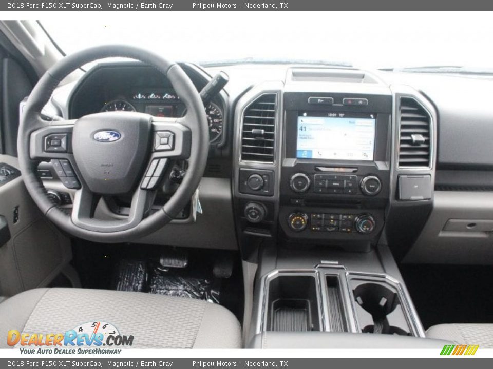 2018 Ford F150 XLT SuperCab Magnetic / Earth Gray Photo #27