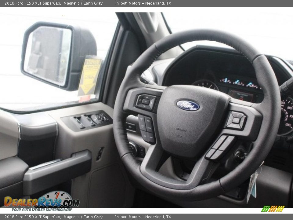 2018 Ford F150 XLT SuperCab Magnetic / Earth Gray Photo #28