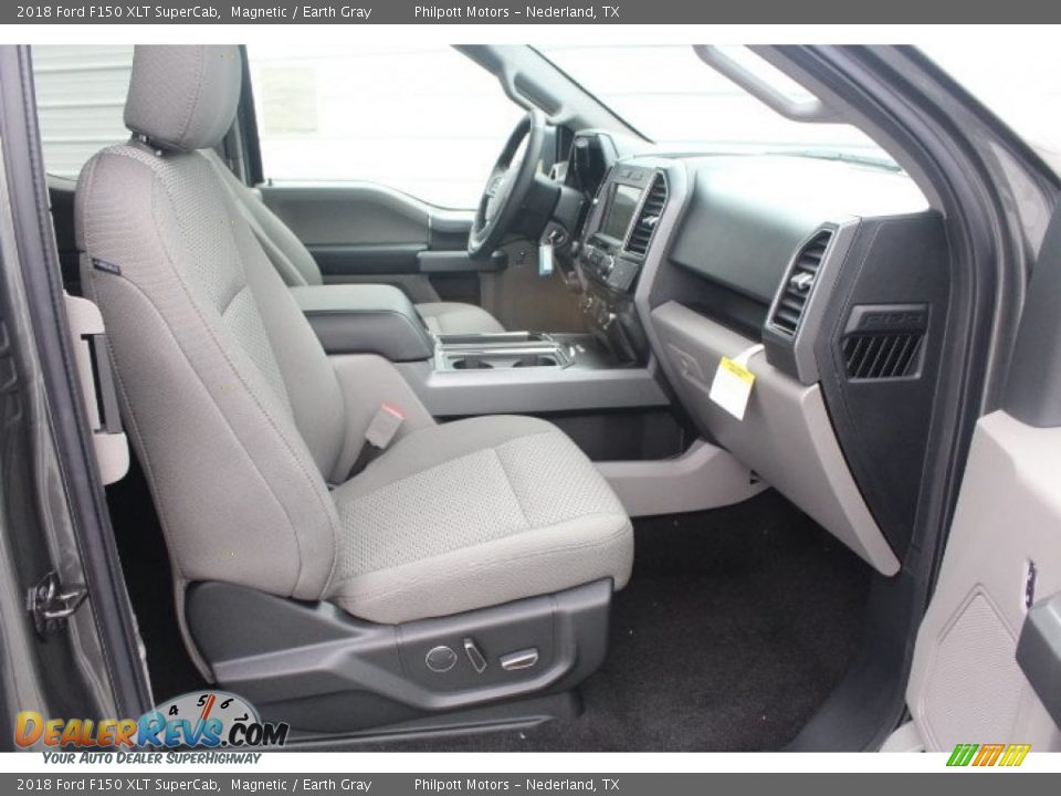 2018 Ford F150 XLT SuperCab Magnetic / Earth Gray Photo #34