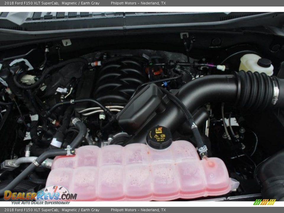 2018 Ford F150 XLT SuperCab Magnetic / Earth Gray Photo #36