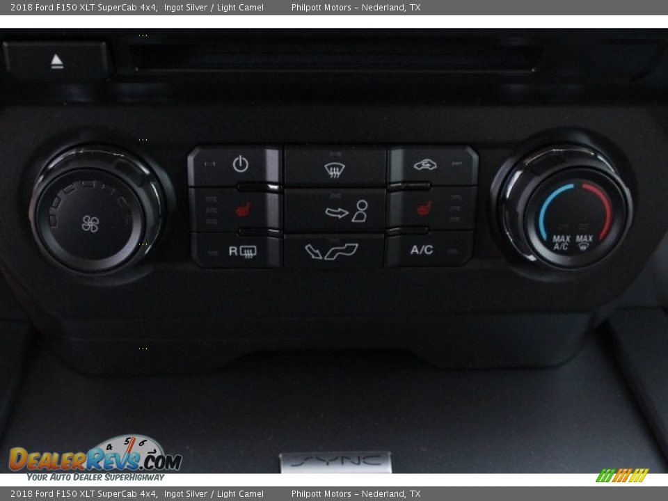 2018 Ford F150 XLT SuperCab 4x4 Ingot Silver / Light Camel Photo #19