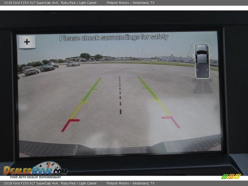 2018 Ford F150 XLT SuperCab 4x4 Ruby Red / Light Camel Photo #17