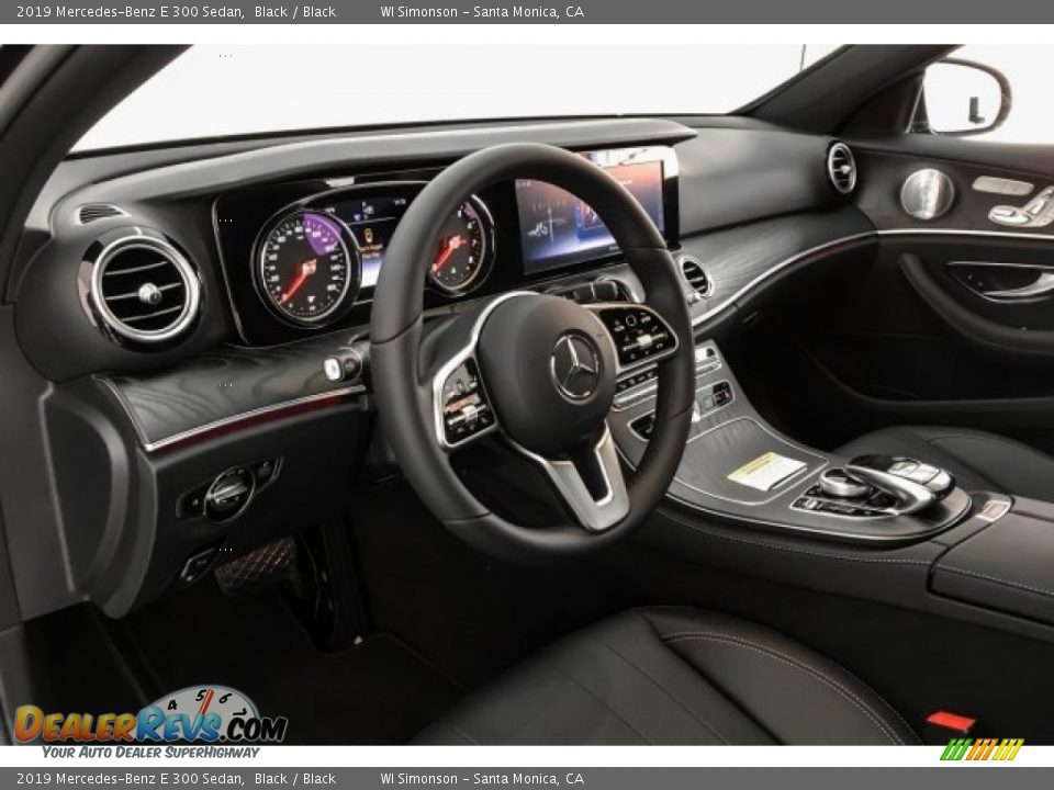2019 Mercedes-Benz E 300 Sedan Black / Black Photo #4