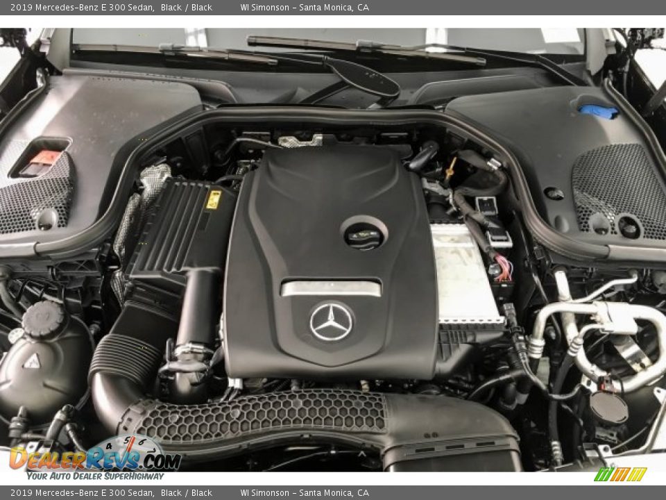 2019 Mercedes-Benz E 300 Sedan Black / Black Photo #8