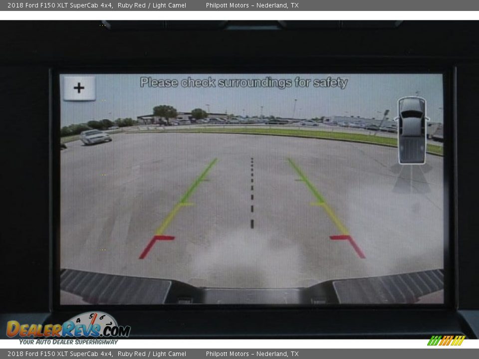 2018 Ford F150 XLT SuperCab 4x4 Ruby Red / Light Camel Photo #17