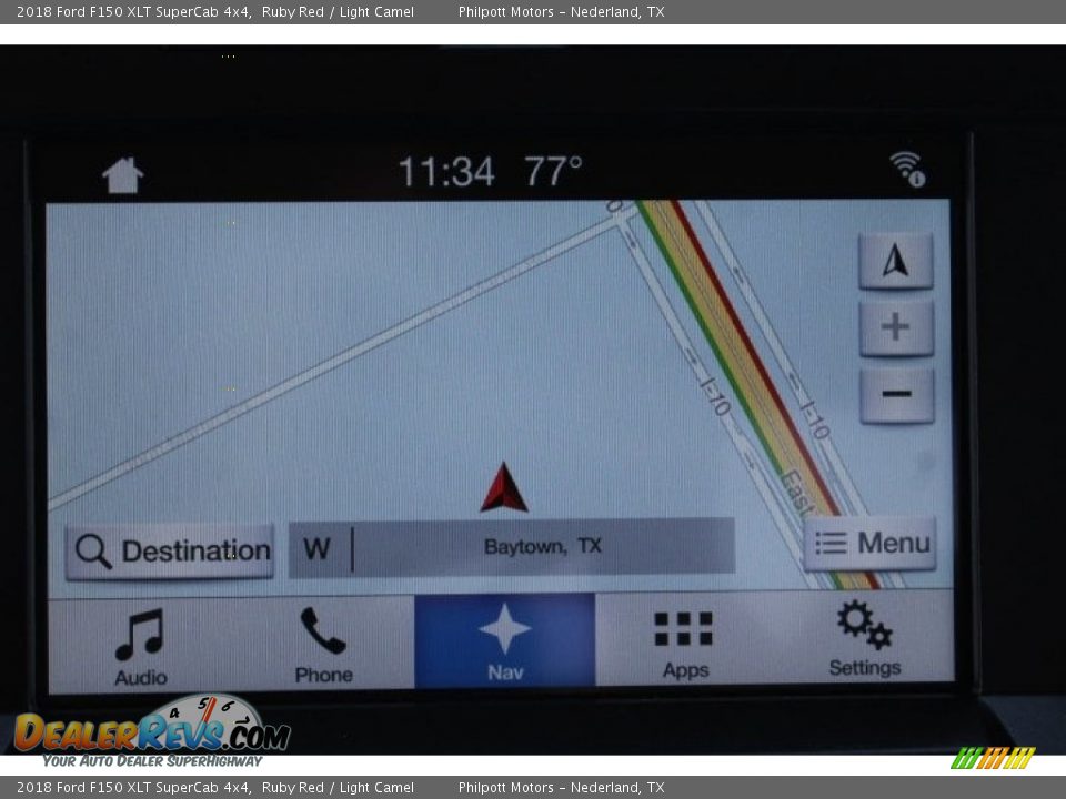 2018 Ford F150 XLT SuperCab 4x4 Ruby Red / Light Camel Photo #18