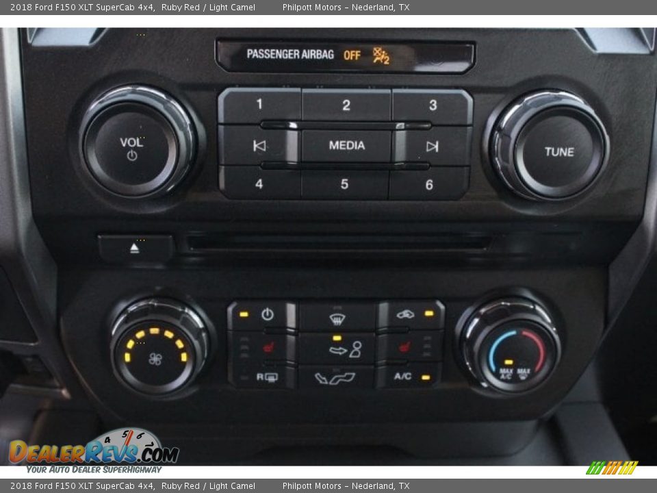 2018 Ford F150 XLT SuperCab 4x4 Ruby Red / Light Camel Photo #19