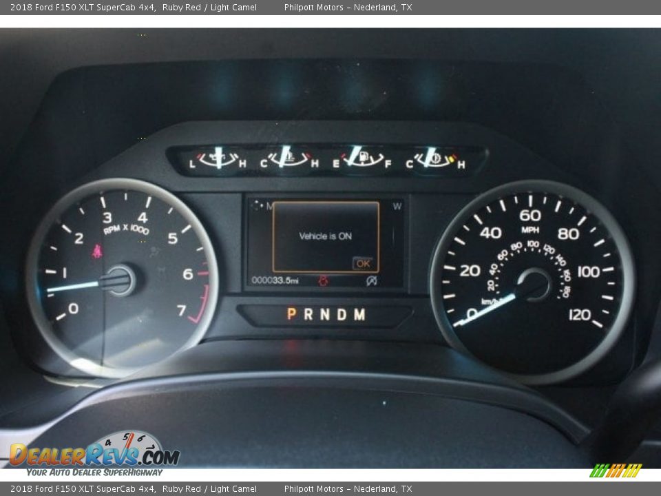 2018 Ford F150 XLT SuperCab 4x4 Ruby Red / Light Camel Photo #20