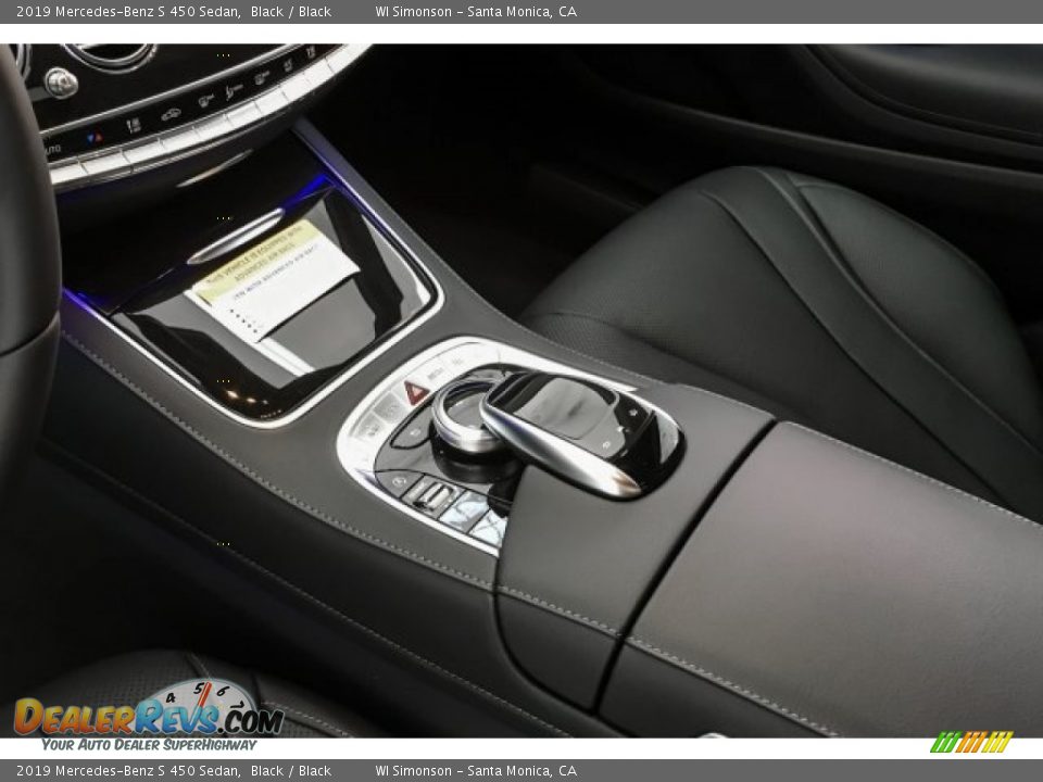 2019 Mercedes-Benz S 450 Sedan Black / Black Photo #7