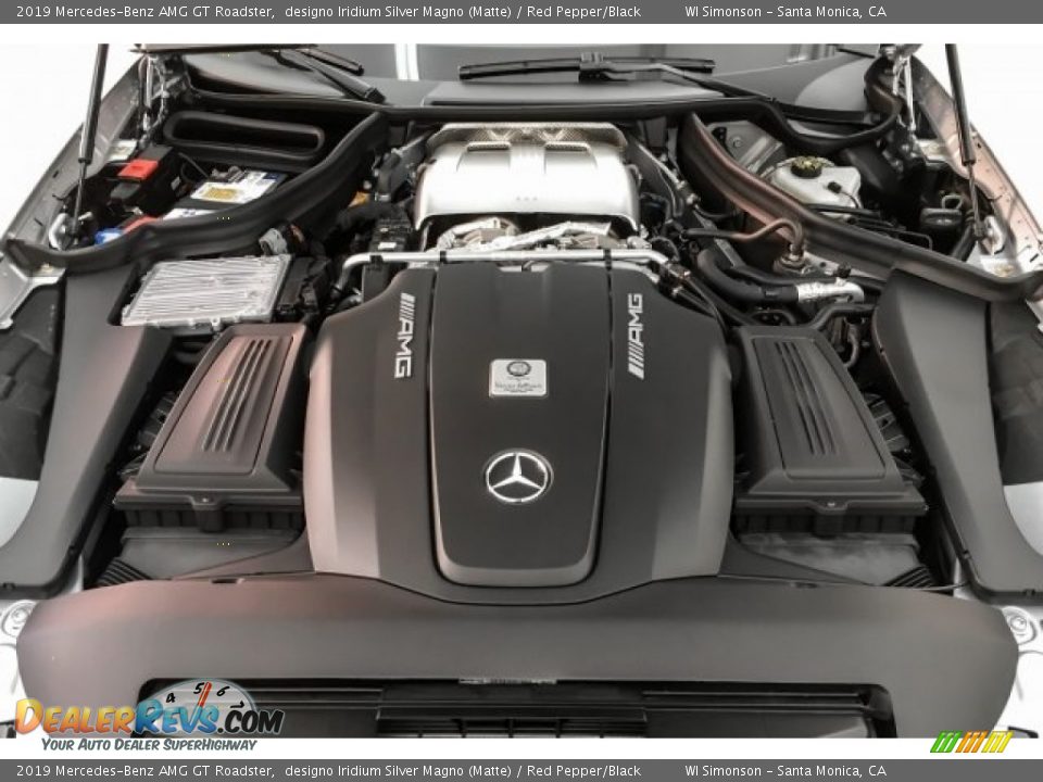 2019 Mercedes-Benz AMG GT Roadster 4.0 AMG Twin-Turbocharged DOHC 32-Valve VVT V8 Engine Photo #9