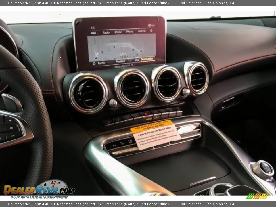 Controls of 2019 Mercedes-Benz AMG GT Roadster Photo #15