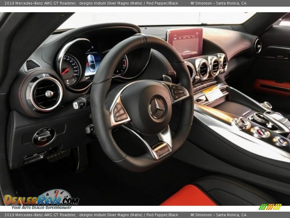 2019 Mercedes-Benz AMG GT Roadster Steering Wheel Photo #21