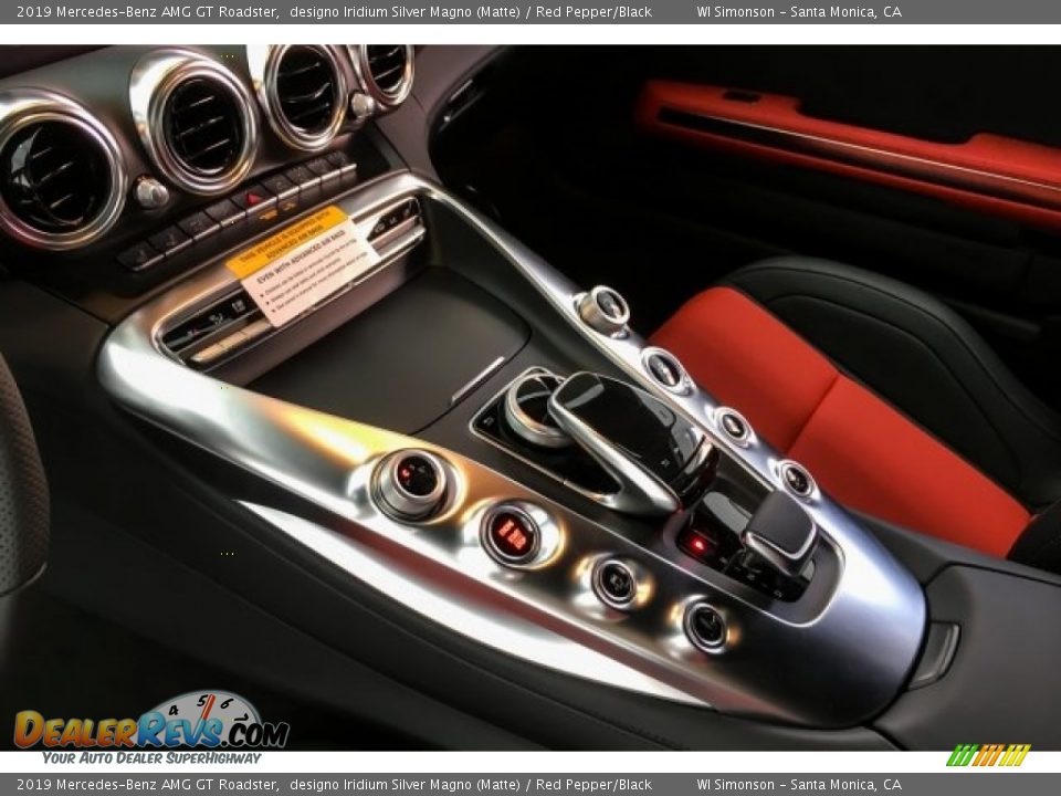 Controls of 2019 Mercedes-Benz AMG GT Roadster Photo #22