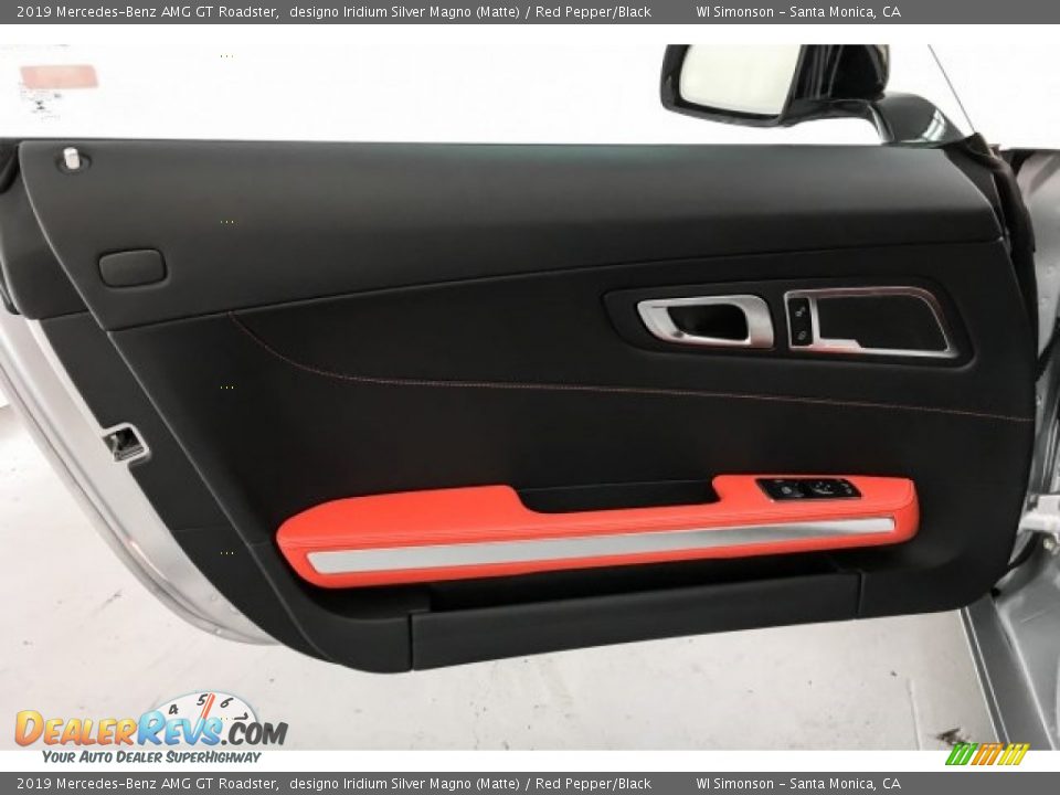 Door Panel of 2019 Mercedes-Benz AMG GT Roadster Photo #24