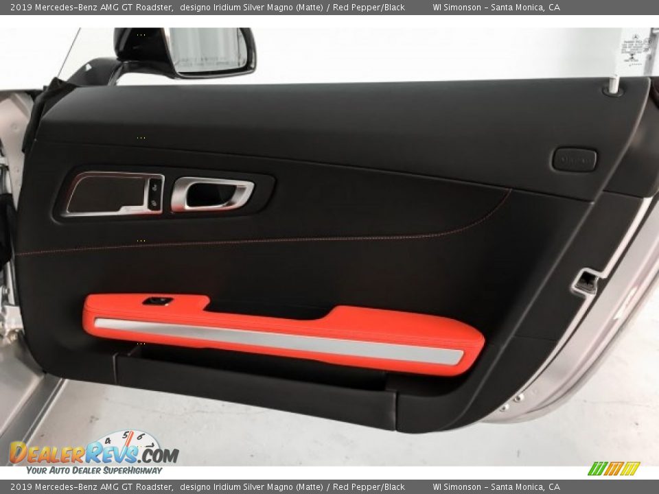 Door Panel of 2019 Mercedes-Benz AMG GT Roadster Photo #28