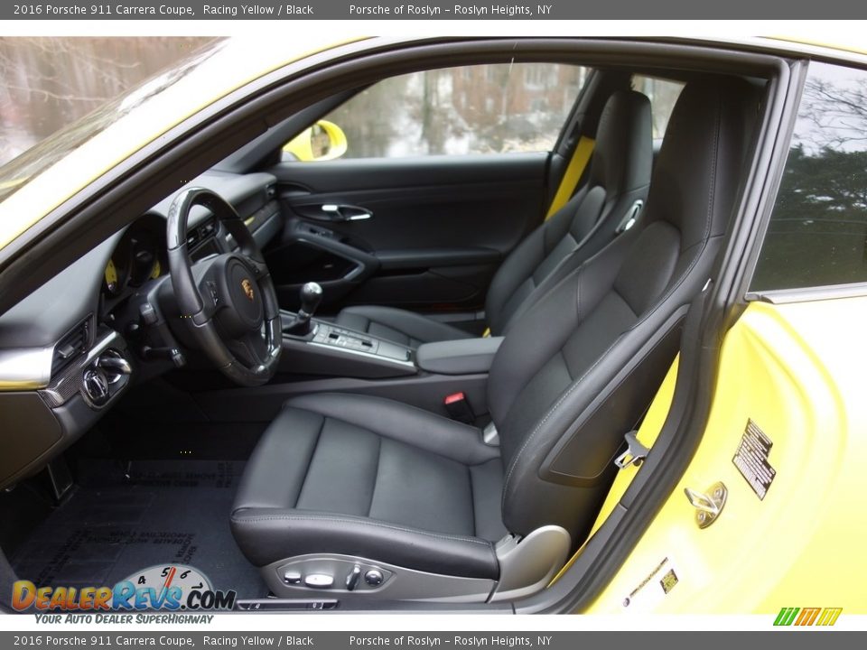 Front Seat of 2016 Porsche 911 Carrera Coupe Photo #11