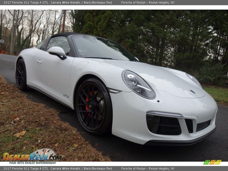 Carrara White Metallic 2017 Porsche 911 Targa 4 GTS Photo #8