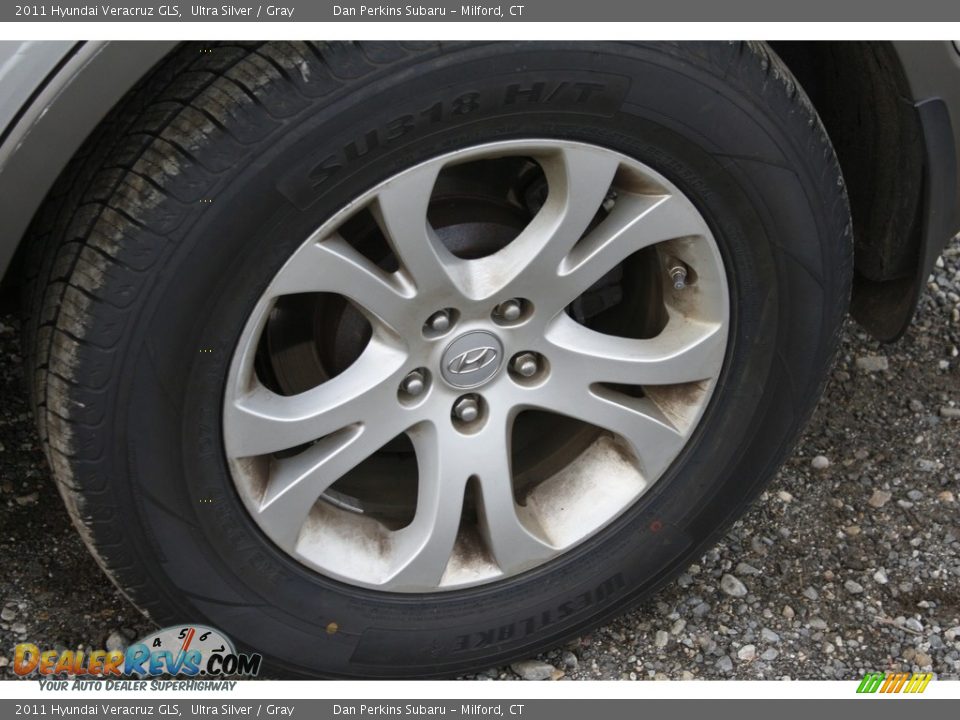 2011 Hyundai Veracruz GLS Ultra Silver / Gray Photo #21
