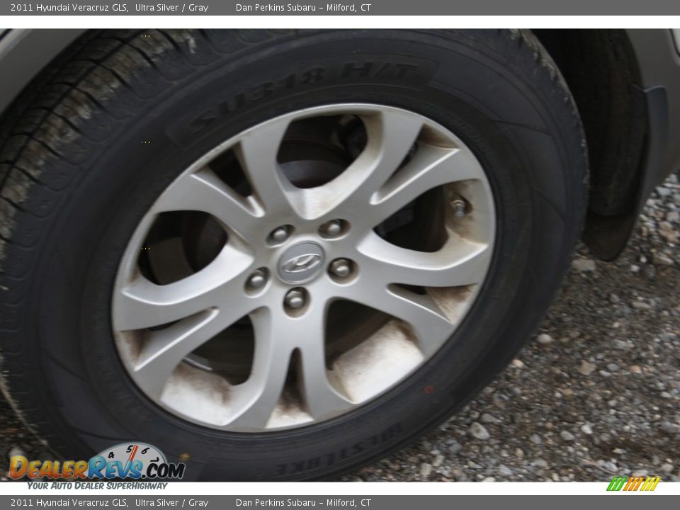 2011 Hyundai Veracruz GLS Ultra Silver / Gray Photo #22