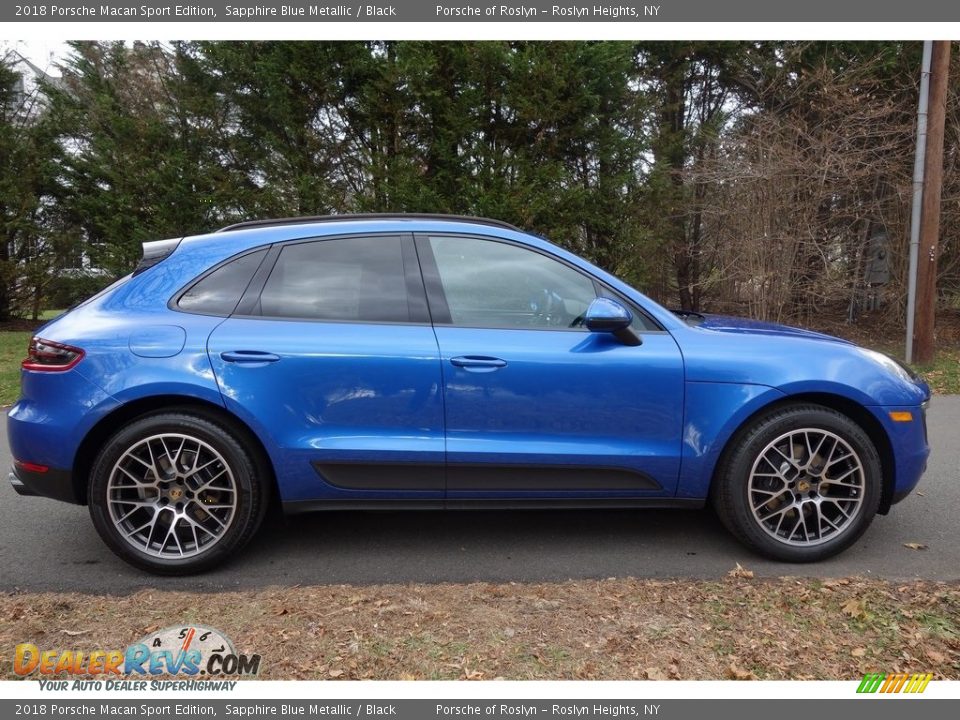 Sapphire Blue Metallic 2018 Porsche Macan Sport Edition Photo #3