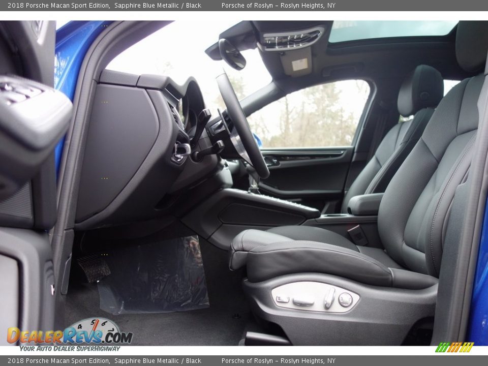 Front Seat of 2018 Porsche Macan Sport Edition Photo #12