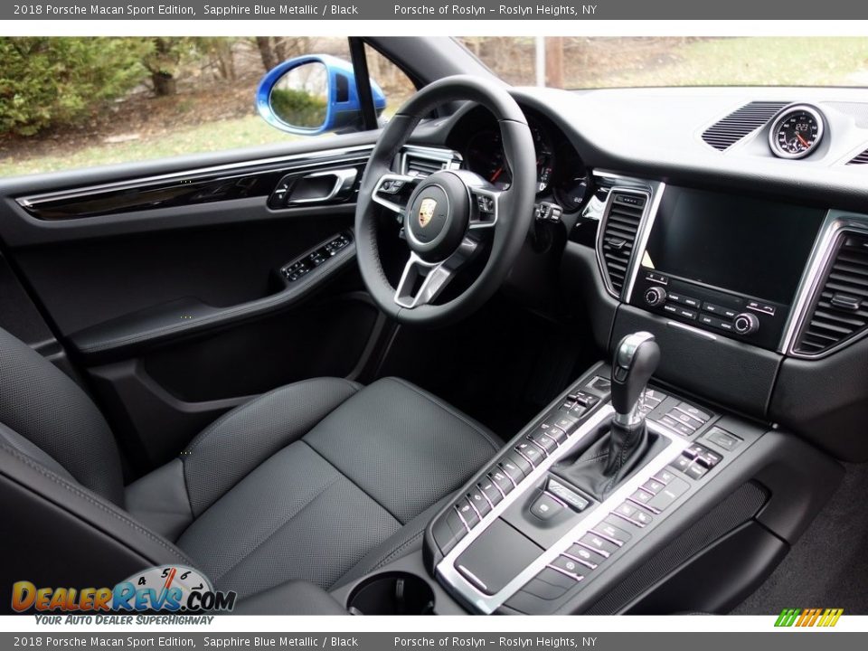 Front Seat of 2018 Porsche Macan Sport Edition Photo #17
