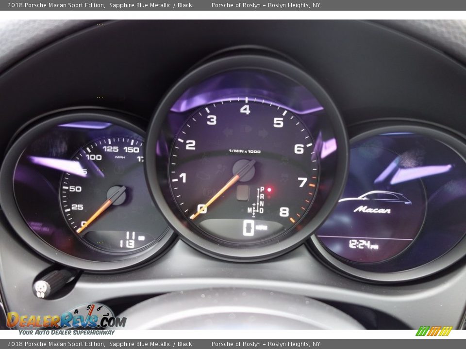 2018 Porsche Macan Sport Edition Gauges Photo #21