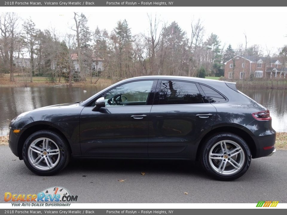 2018 Porsche Macan Volcano Grey Metallic / Black Photo #7