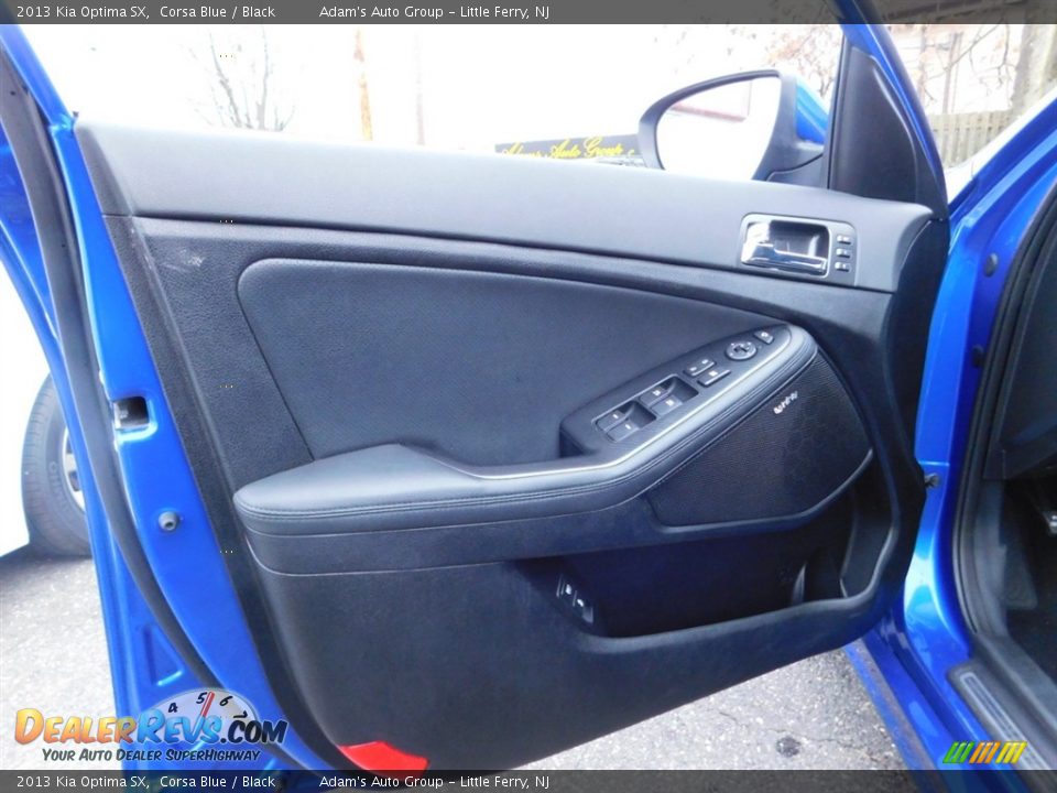2013 Kia Optima SX Corsa Blue / Black Photo #8