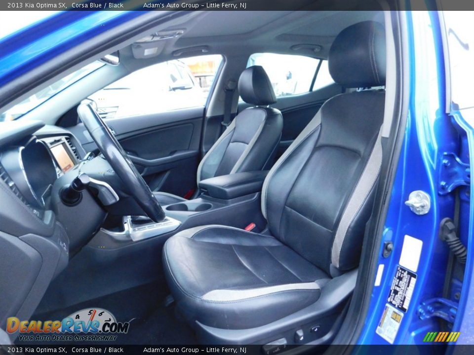 2013 Kia Optima SX Corsa Blue / Black Photo #9