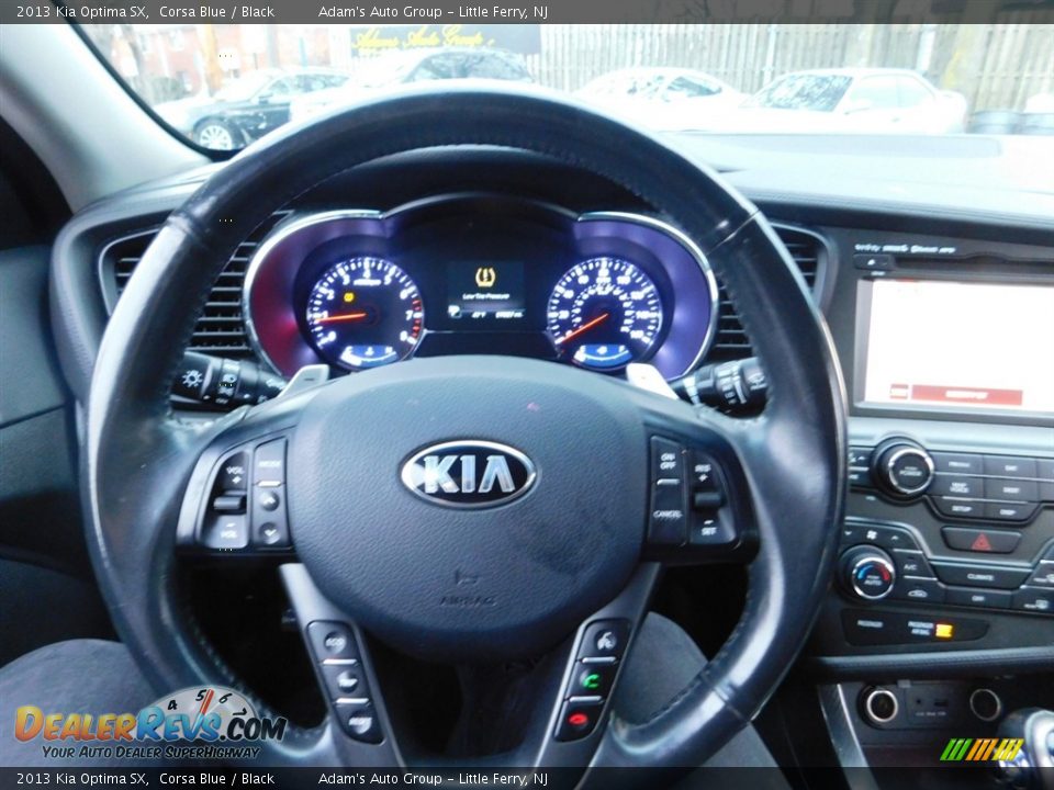 2013 Kia Optima SX Corsa Blue / Black Photo #10