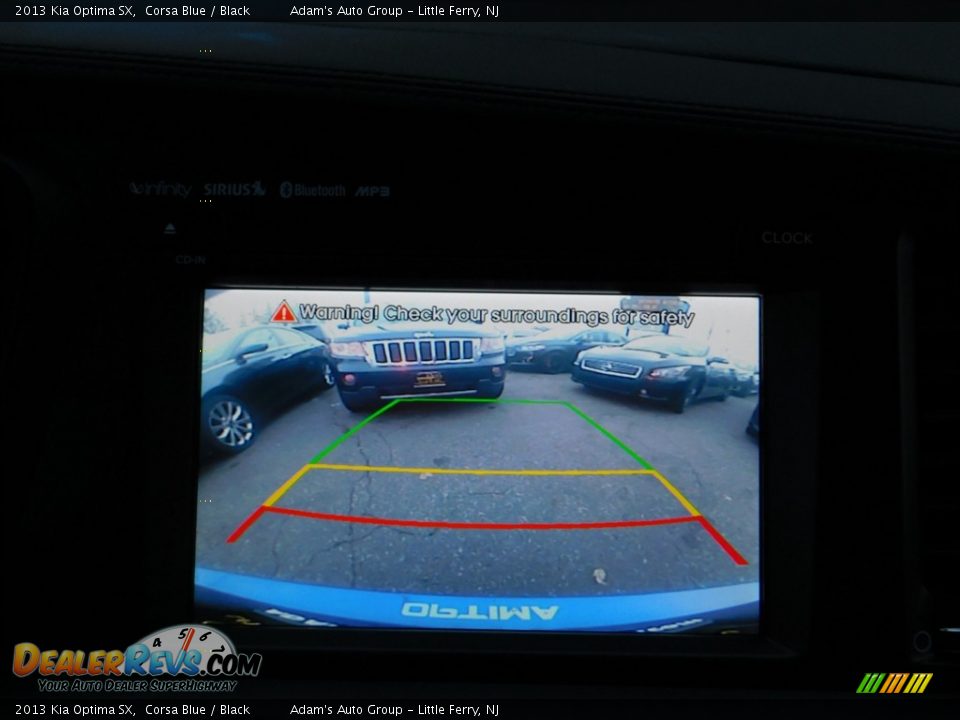 2013 Kia Optima SX Corsa Blue / Black Photo #13