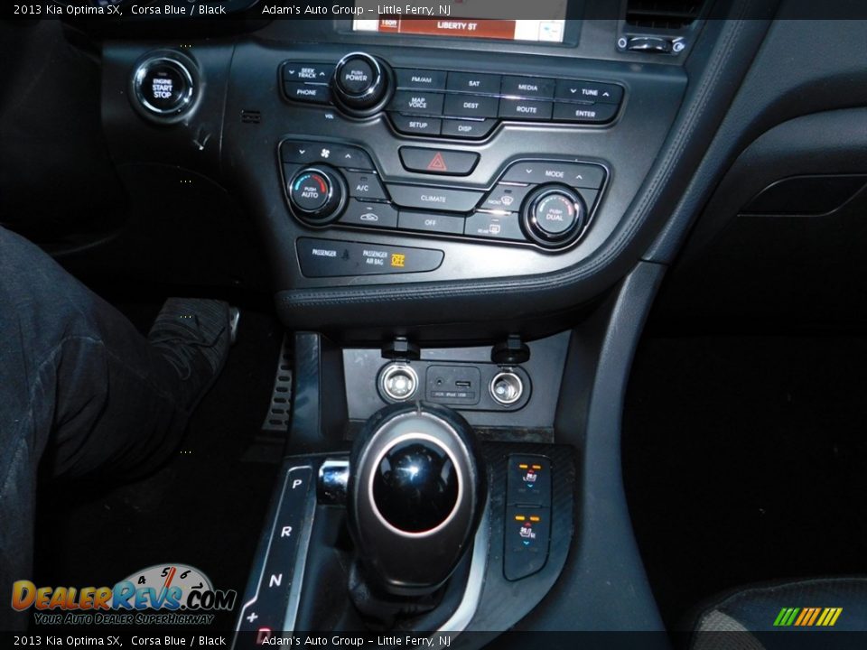 2013 Kia Optima SX Corsa Blue / Black Photo #14