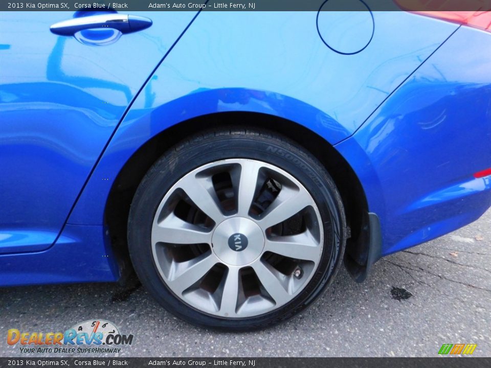 2013 Kia Optima SX Corsa Blue / Black Photo #22