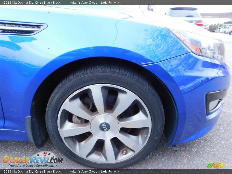 2013 Kia Optima SX Corsa Blue / Black Photo #23