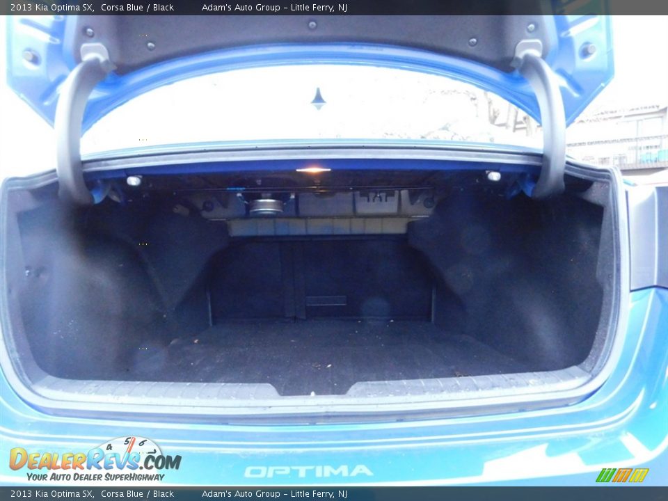 2013 Kia Optima SX Corsa Blue / Black Photo #24
