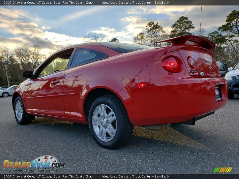 2007 Chevrolet Cobalt LT Coupe Sport Red Tint Coat / Gray Photo #5