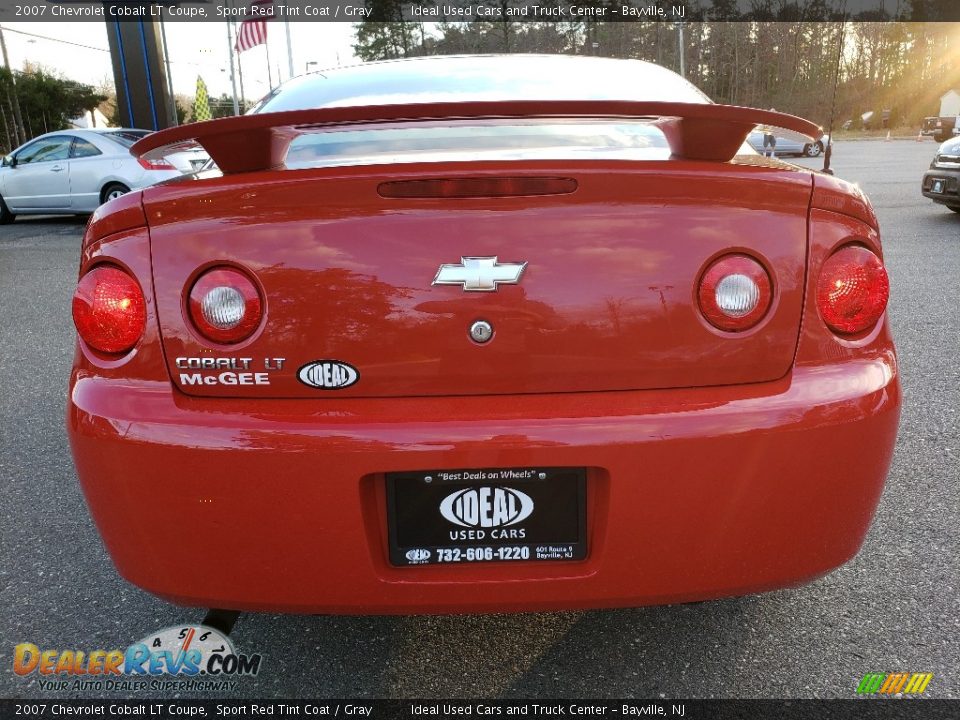 2007 Chevrolet Cobalt LT Coupe Sport Red Tint Coat / Gray Photo #6