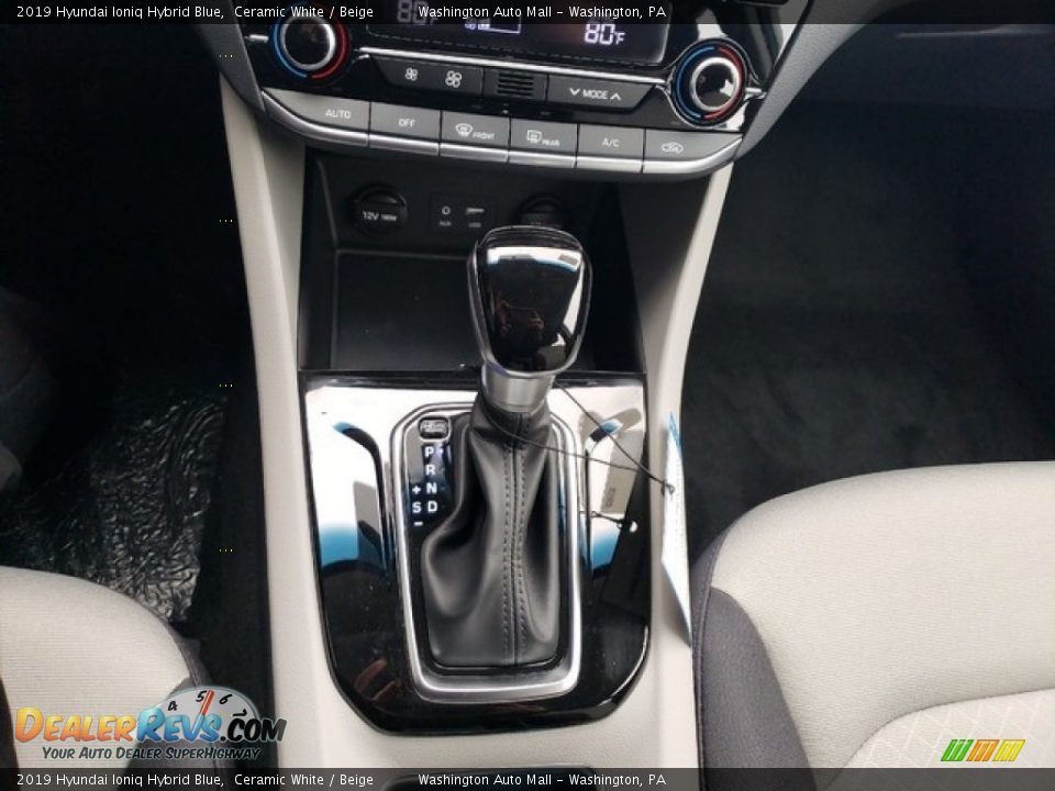 2019 Hyundai Ioniq Hybrid Blue Shifter Photo #23