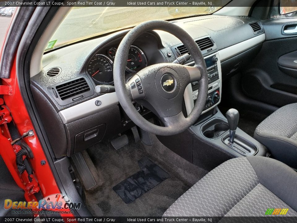 2007 Chevrolet Cobalt LT Coupe Sport Red Tint Coat / Gray Photo #14